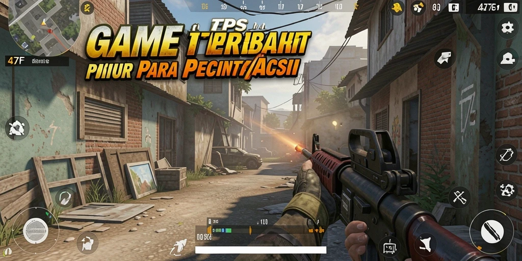 Tampilan gameplay TPS yang mendebarkan dari 47F.