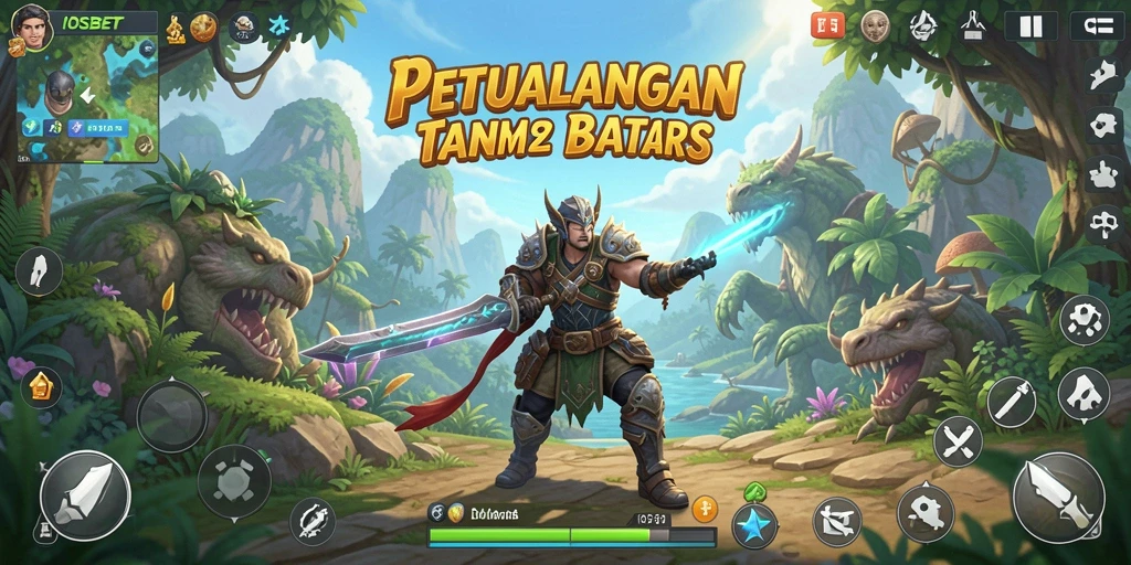 Tampilan gameplay Open World yang luas dan interaktif.