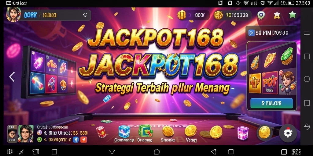 Tampilan menarik gameplay JACKPOT168 yang penuh strategi.