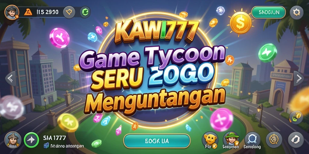 Tangkapan layar KAWI777 menampilkan keseruan dalam gameplay Tycoon.