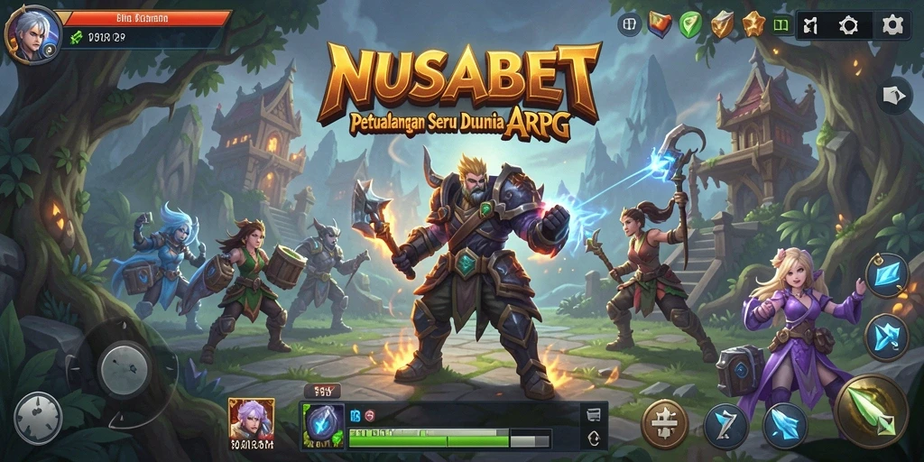 Gameplay menakjubkan dalam NUSABET dengan grafis memukau!