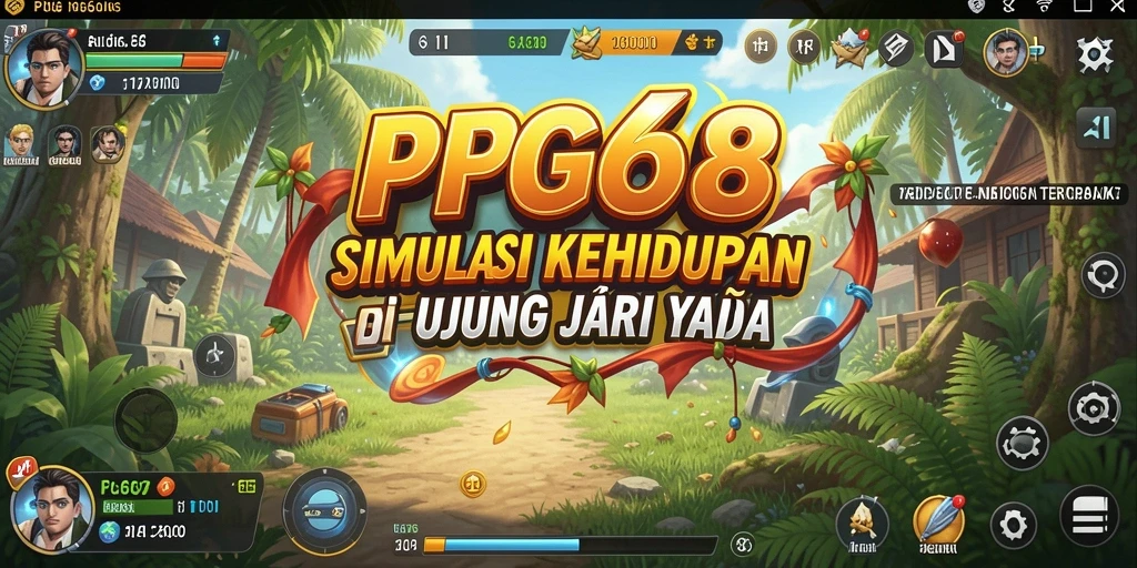 Tangkapan layar utama PGG68 menampilkan gameplay yang imersif dan menarik.
