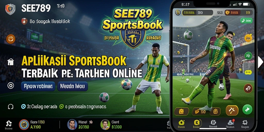 Tampilan gameplay aplikasi Sportsbook SEE789 yang modern dan menarik.